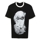 Masked Roses Black T-Shirt