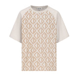 Kids CD Diamond Brown Spray Cream T-Shirt