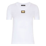 Logo Plaque White T-Shirt