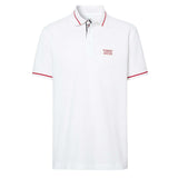 Logo Patch White Polo-Shirt