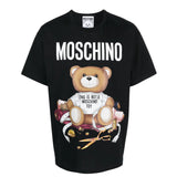 Teddy Print Black T-Shirt