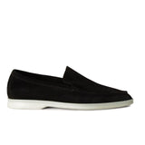 Summer Walk Suede Classic Black Loafers