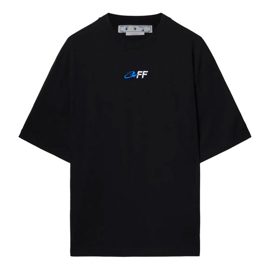 Logo Print Black T-Shirt