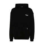 Logo Print Black Hoodie
