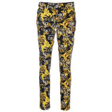 SS23 Black Baroque Print Jeans