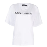 Logo Print White T-Shirt