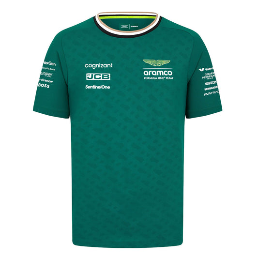 Logo Print Green T-Shirt