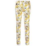 SS23 White Baroque Print Jeans