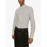 Monogram Poplin White Shirt