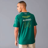 Logo Print Green T-Shirt