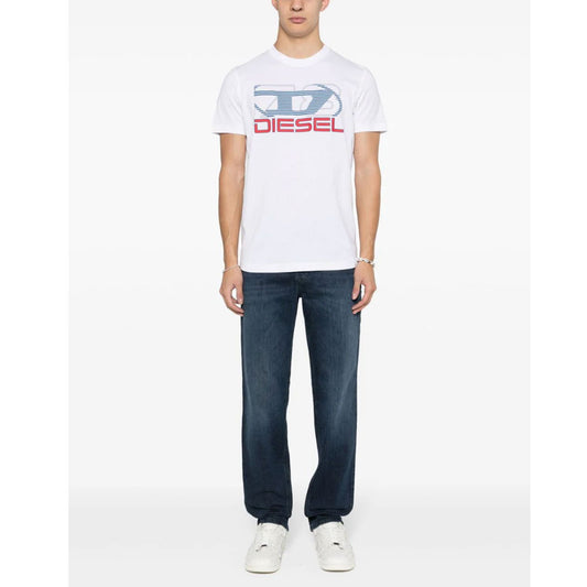 Logo Print White T-Shirt