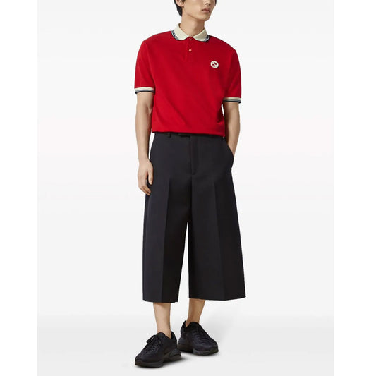 Interlocking G Red Polo-Shirt