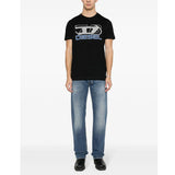 Logo Print Black T-Shirt