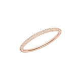 Rhinestone Rose Gold Bangle