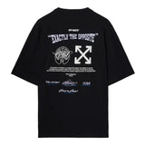 Logo Print Black T-Shirt