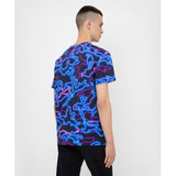 Neon Camo Print T-Shirt