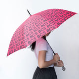 Monogram Print Umbrella