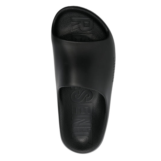 Logo Engraved Black Slides