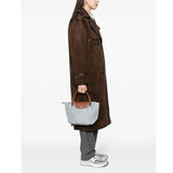 Le Pliage Steel Grey Small Shoulder Bag