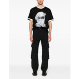 Masked Roses Black T-Shirt