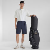FF Striped Collar White Polo-Shirt