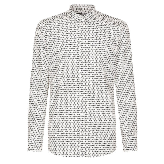 Monogram Poplin White Shirt
