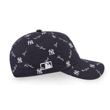 NY Monogram Black Cap