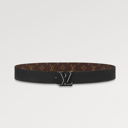 LV Optic Monogram Macassar Reversible Belt
