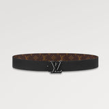 LV Optic Monogram Macassar Reversible Belt
