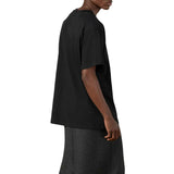 Stealth Logo Embossed Black T-Shirt