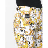 SS23 White Baroque Print Jeans