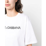 Logo Print White T-Shirt