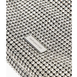 Diamante Small Silver Hobo Bag