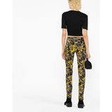 SS23 Black Baroque Print Jeans