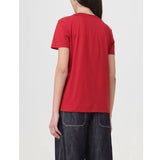 Logo Plaque Pocket Red T-Shirt