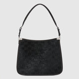 Horsebit Slim Small Black Shoulder Bag