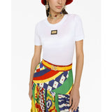 Logo Plaque White T-Shirt