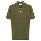 Bold Fox Head Military Green Polo-Shirt