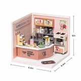 Rolife Double Joy Bubble Tea Miniature House