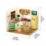 Rolife Happy Meals Kitchen Miniature House