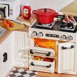 Rolife Happy Meals Kitchen Miniature House