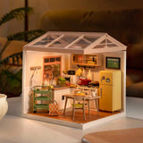 Rolife Happy Meals Kitchen Miniature House