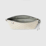 GG Emblem Beige Small Shoulder Bag