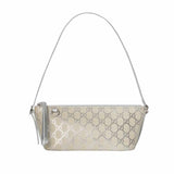 GG Emblem Beige Small Shoulder Bag
