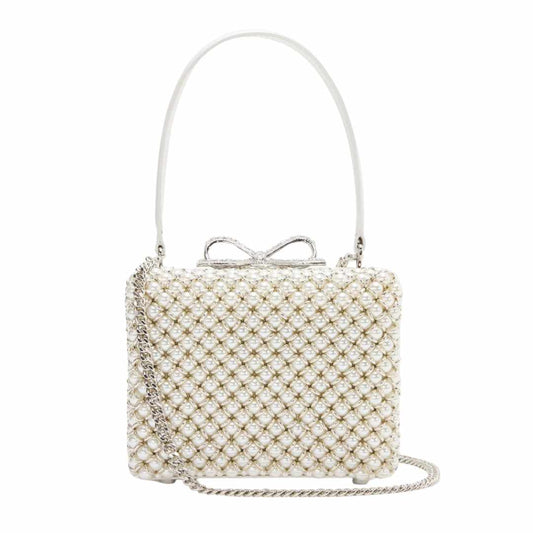 Pearl Beige Squared Bag