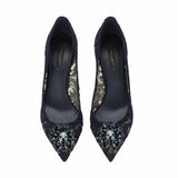 Bellucci Taormina 60mm Blu Notte Pumps