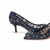 Bellucci Taormina 60mm Blu Notte Pumps