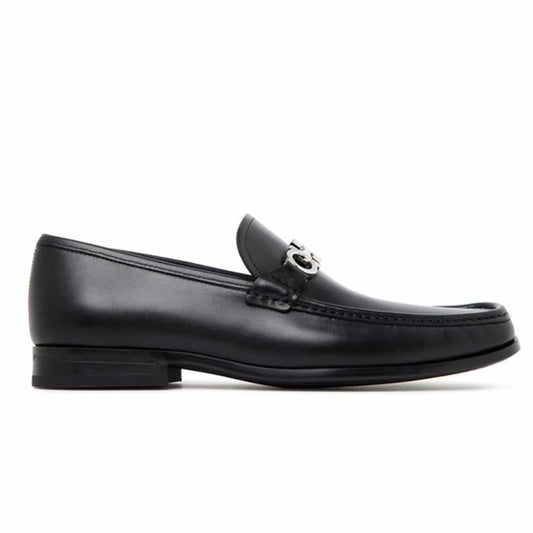 Gancini Reversible Bit Loafers