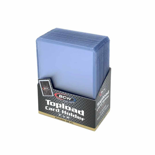 BCW Topload 3x4 35pt Card Holder