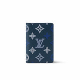 Monogram Shadow Blue Wallet